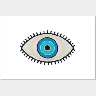 evil eye Posters and Art